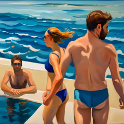 On the beach #6
