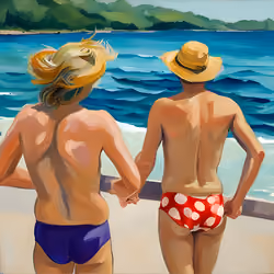 On the beach #4