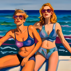 On the beach #7