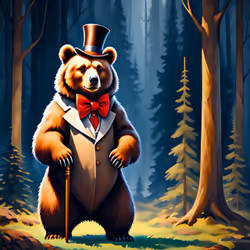 Father Bear Stylish