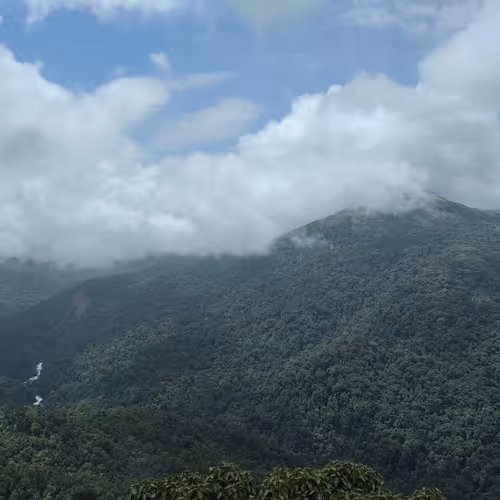 Hill and Clouds