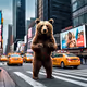 Bear Lost in Town