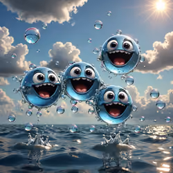 3 - Babbling Bubbles - Sun & Sea