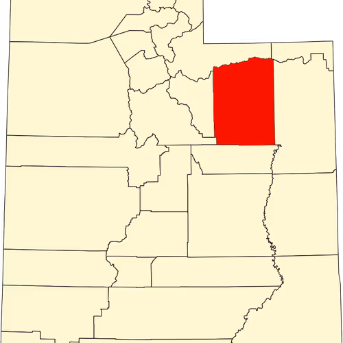 Duchesne County Map