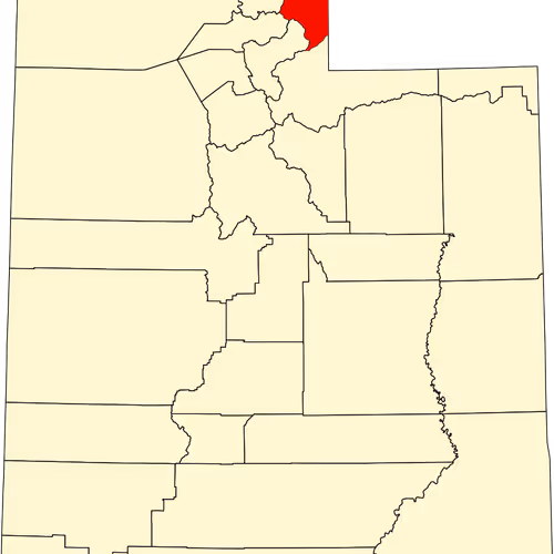 Rich County Map