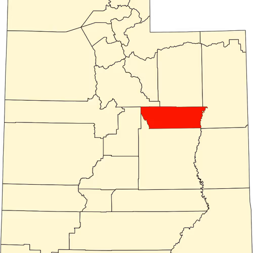 Carbon County Map