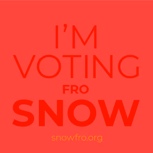 Snowfro For President By Michael Little Mikey