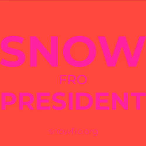 Snowfro For President By Michael Little Mikey