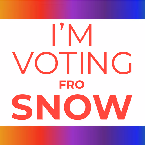Snowfro For President By Michael Little Mikey