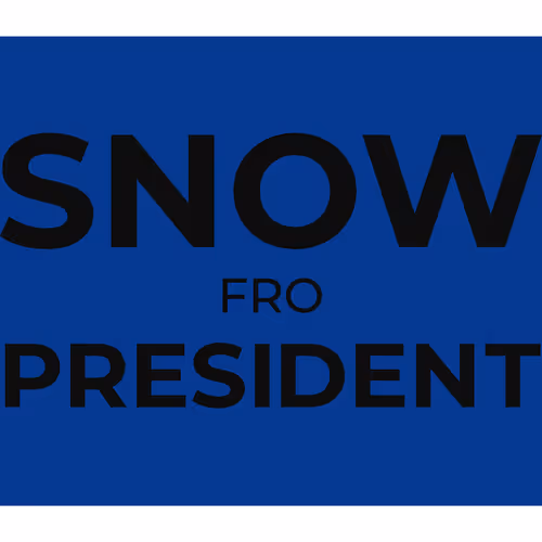 Snowfro For President By Michael Little Mikey