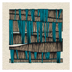 Weavings of Time and Memory - Deep Cyan Version  #11