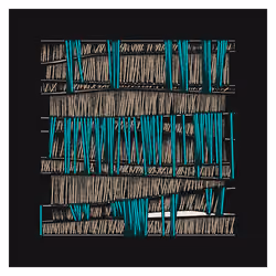 Weavings of Time and Memory - Deep Cyan Version  #12