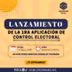 Lanzamiento 1ra Aplicación de Control Electoral - ASOBLOCKCHAIN BOLIVIA