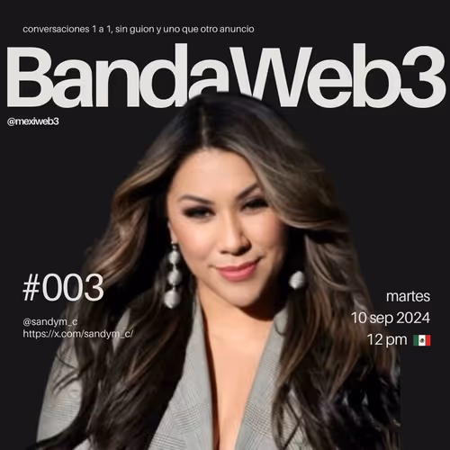 BandaWeb3 #003 @sandym_c