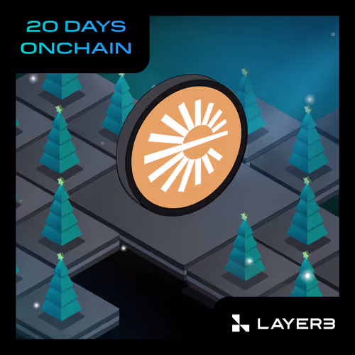 20 days onchain: Arbitrum Collection