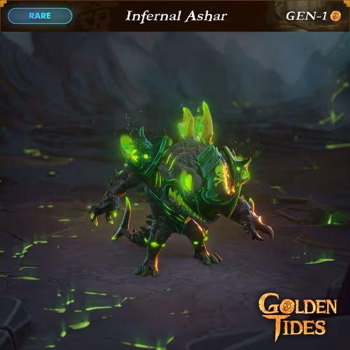 Golden Tides Gen1 Skins