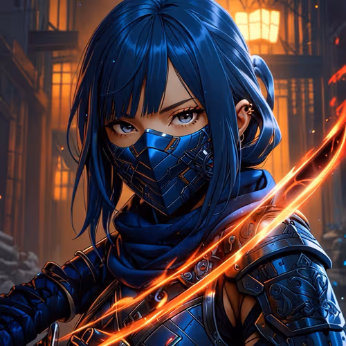 The Shadow of the Flowering Katana