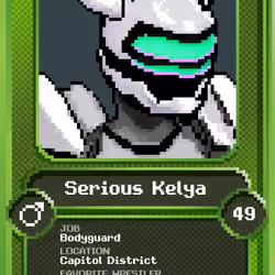 Serious Kelya