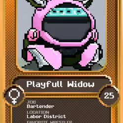 Playfull Widow