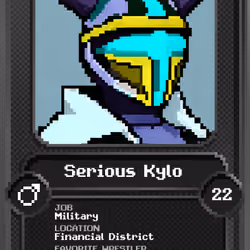 Serious Kylo