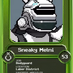 Sneaky Melni