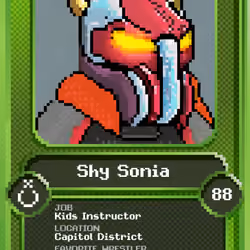 Shy Sonia