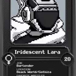 Iridescent Lara