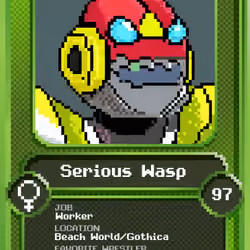 Serious Wasp
