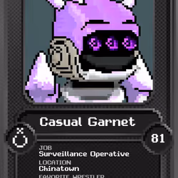 Casual Garnet