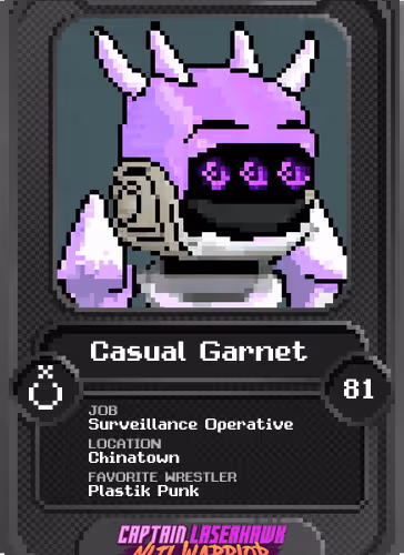 Casual Garnet