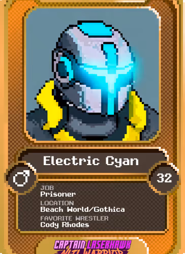 Electric Cyan