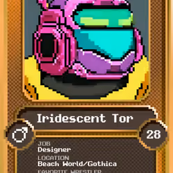 Iridescent Tor