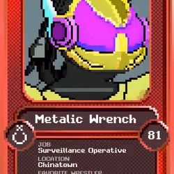 Metalic Wrench