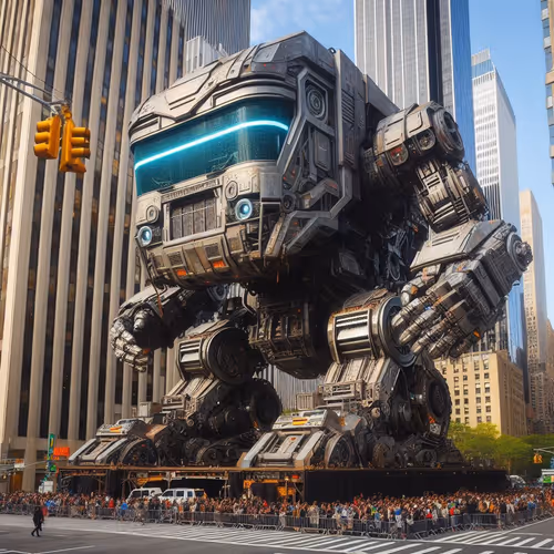 Imaginary Transformers in New York 