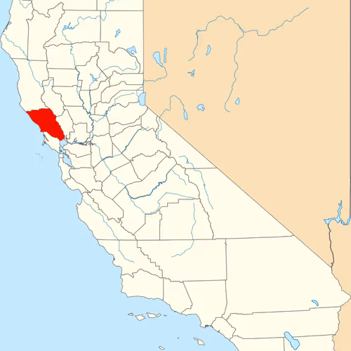 Sonoma County Map