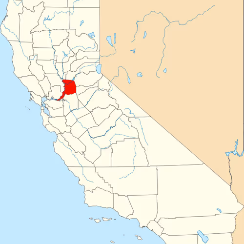 Sacramento County Map
