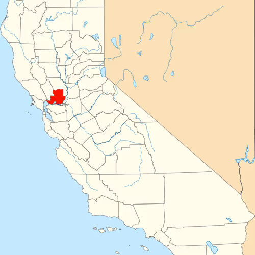 Solano County Map