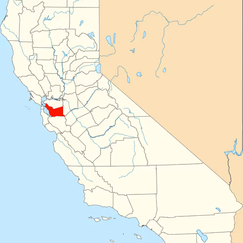 Alameda County Map