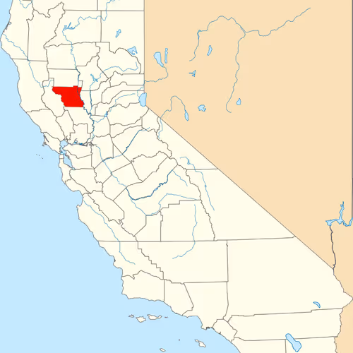Colusa County Map