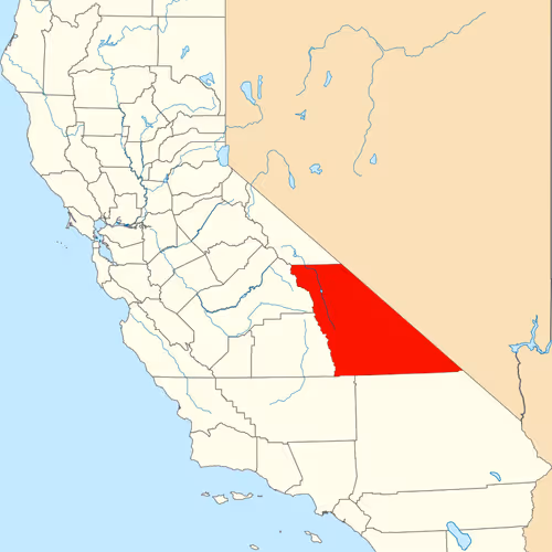 Inyo County Map