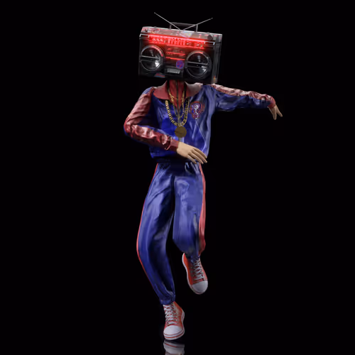 Boombox B-boy