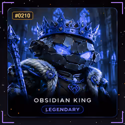 Obsidian King #0210