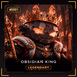 Obsidian King #0001