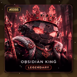 Obsidian King #0086
