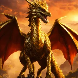 Golden dragon