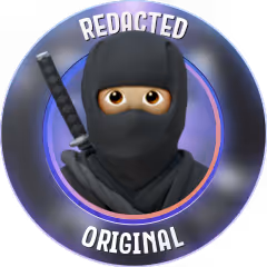 Redacted Fest: Original Badge 🥷🏽