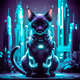 Futuristic cat