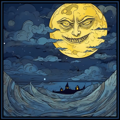 Gnarly Moon - Demonic Smile