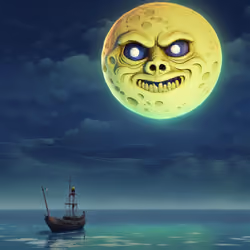 Gnarly Moon - Sight Seeing at Sea