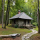 Wooden home